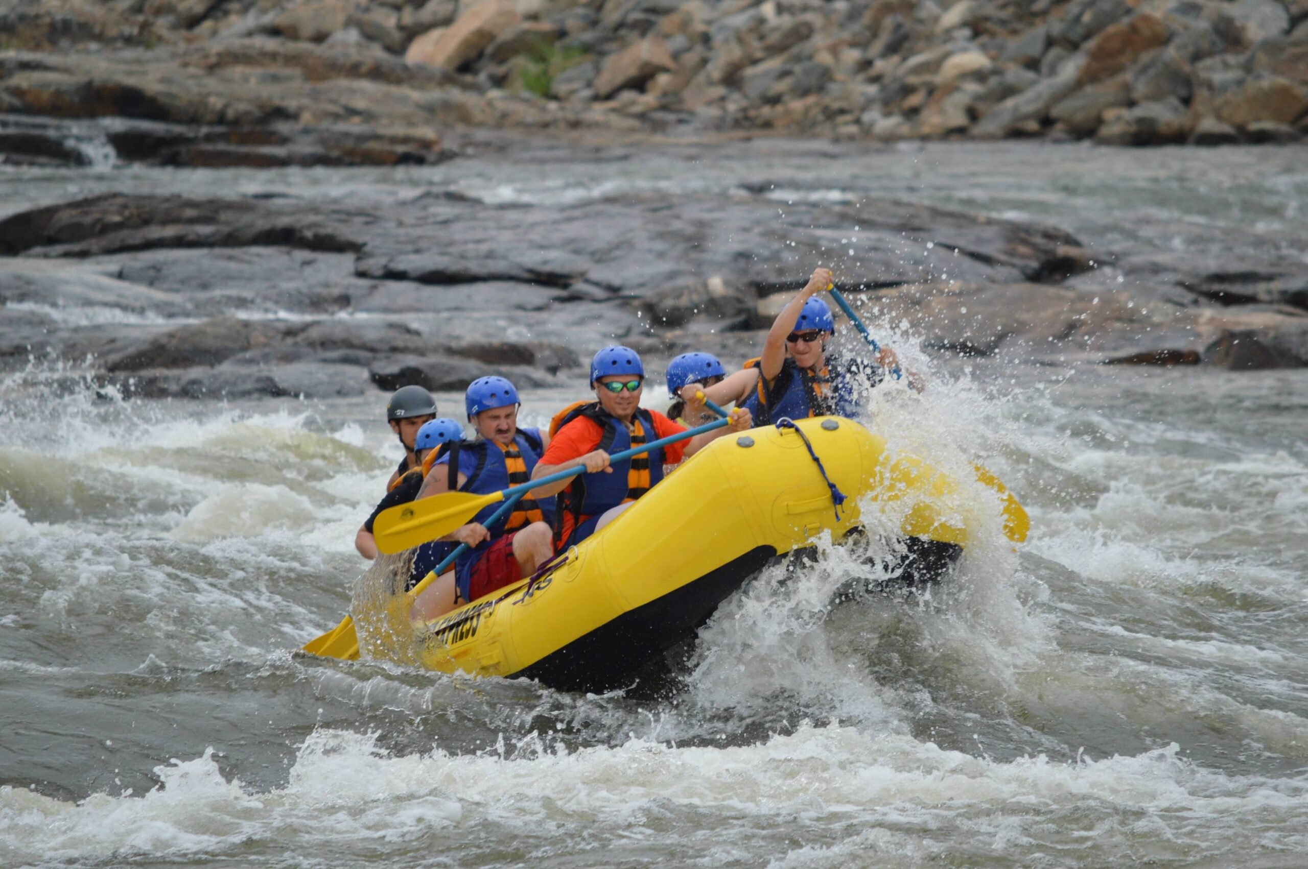 Rafting accident near Silver leaves